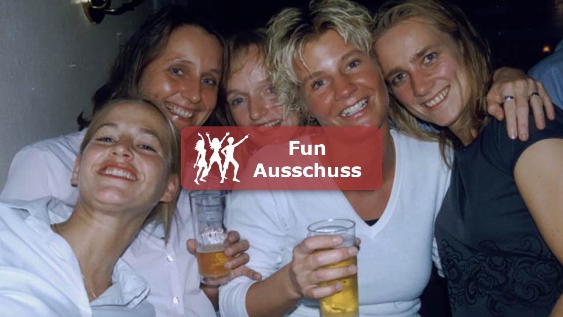 Beste Partylaune in 70er Look