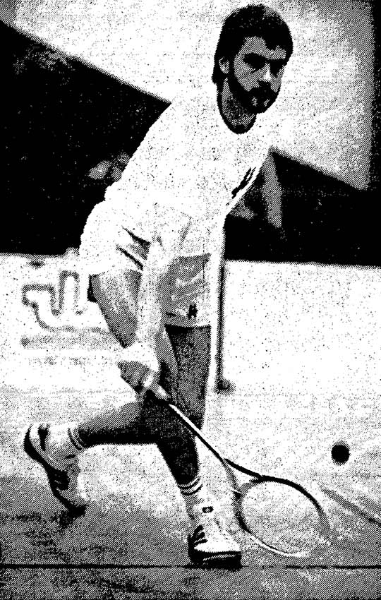 Unterlag in beiden Spielen: Bernd Adamaschek