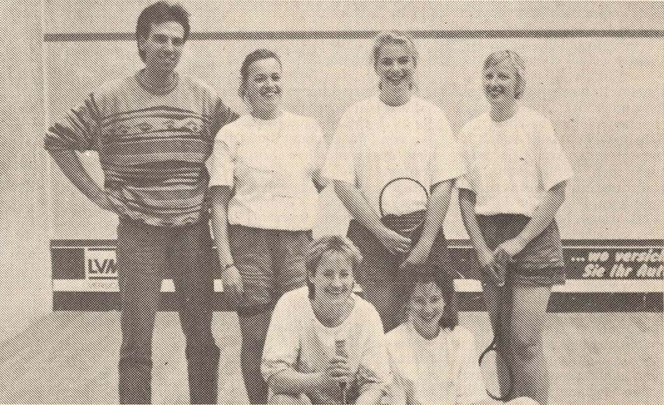 Aufstiegs-Mannschaft der Damen vom Squashboard Münster