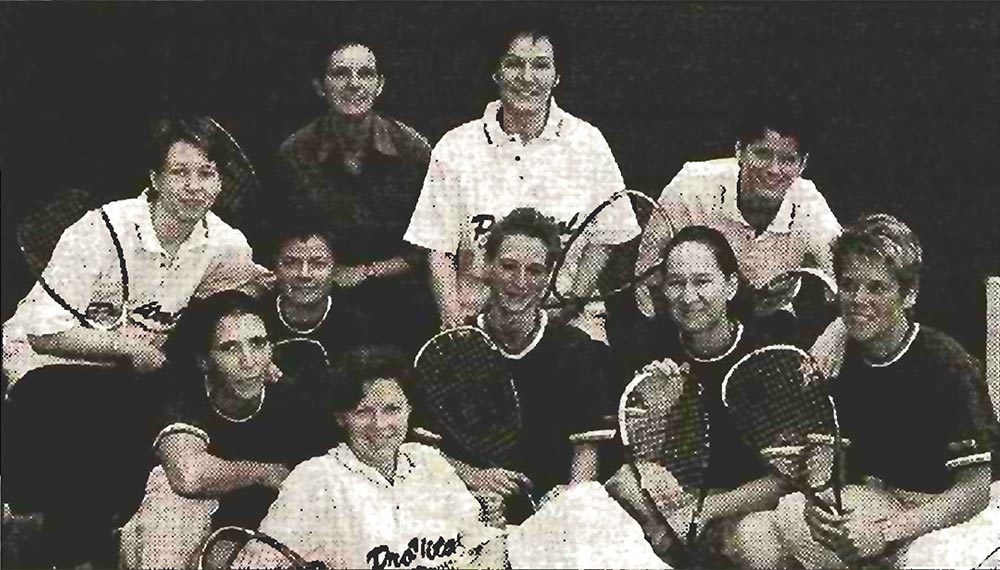 Gute Stimmung zwischen den Oberliga-Teams von Squashboard und SQCM Gute Stimmung zwischen den Oberliga-Teams von Squashboard und SQCM