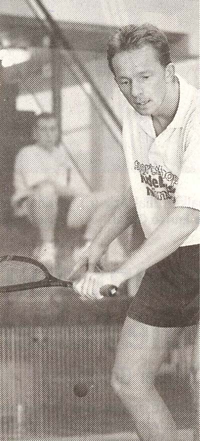 Matchwinner für Squashboard: Klaus Burgholz Matchwinner für Squashboard: Klaus Burgholz