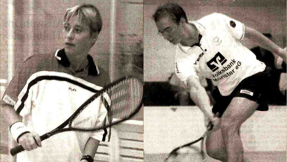 Squash: Simone Korell und Markus Knäpper wohnen weiterhin in Münster