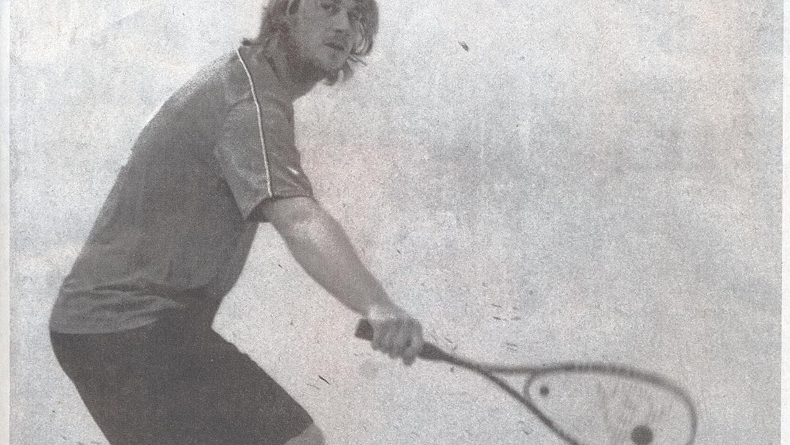 Beeindruckend, was im Squash alles so möglich ist