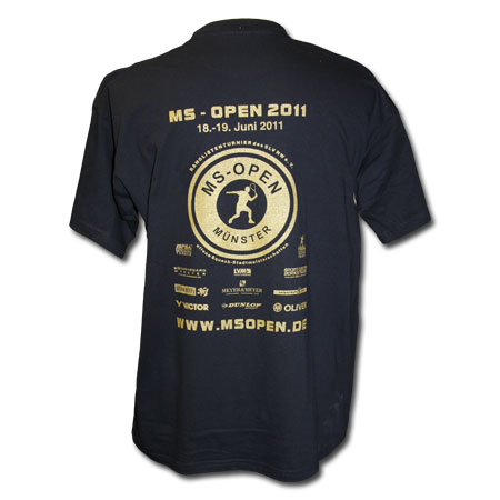 MS-Open 2011 - Turnier-T-Shirt MS-Open 2011 - Turnier-T-Shirt