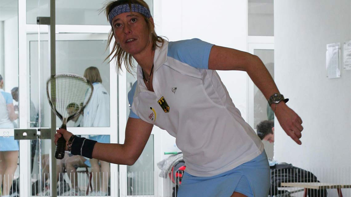 Auch Simone Korell, Weltmeisterin bei den Masters, startet bei den MS-Open - in der Männerkonkurrenz