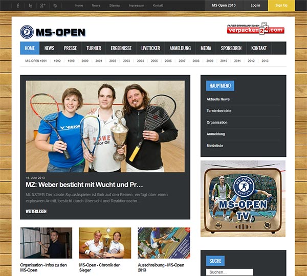 Screenshot - MS-Open Homepage 2013