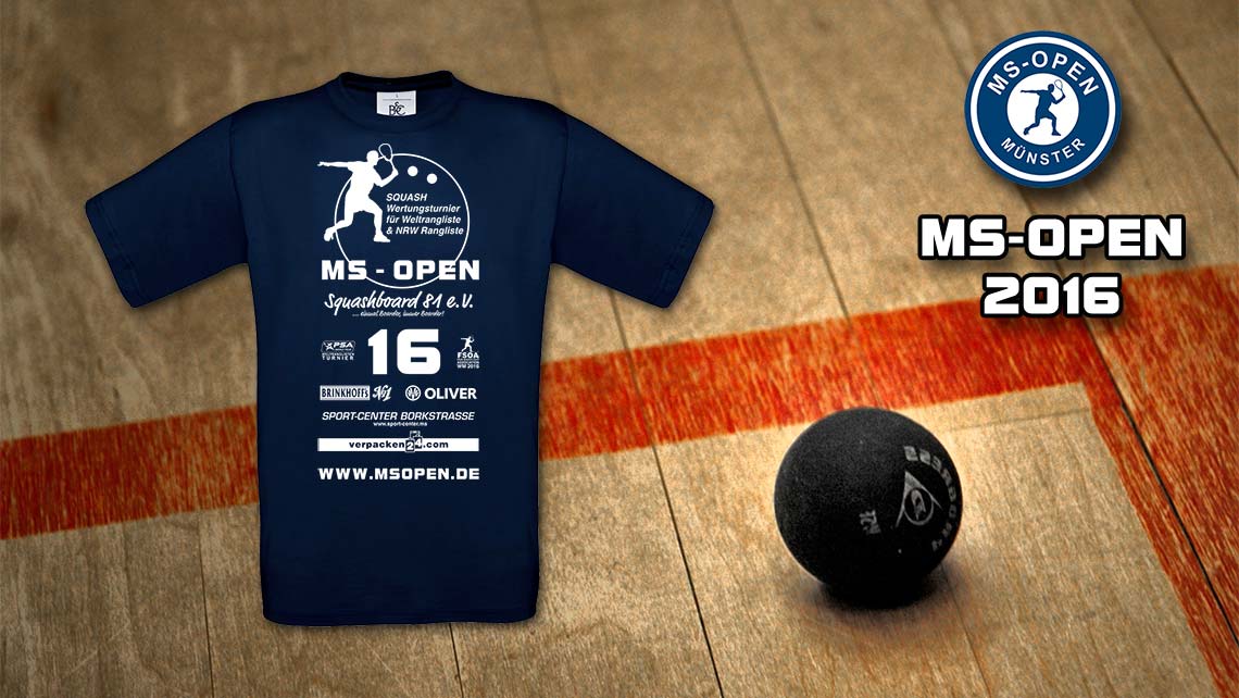 Komplett neues Design bei den MS-Open 2016