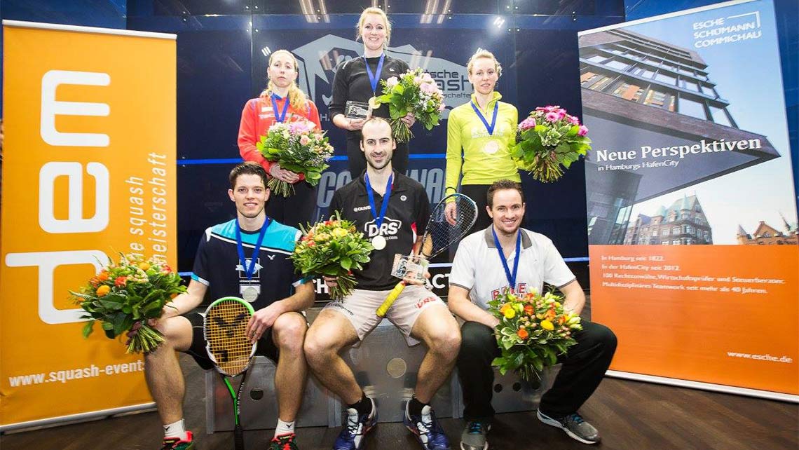 42. Deutschen Squash Meisterschaften in Hamburg