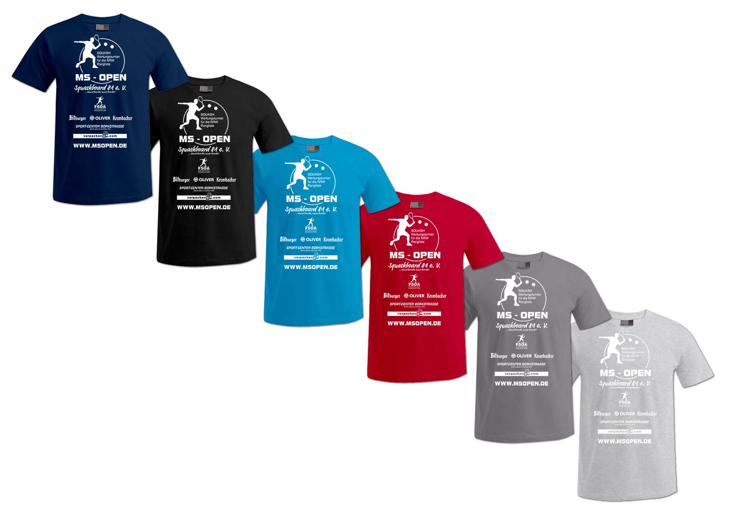 Unsere Turnier-Shirts für die Teilnehmer bei den MS-Open 2025 Unsere Turnier-Shirts für die Teilnehmer bei den MS-Open 2025