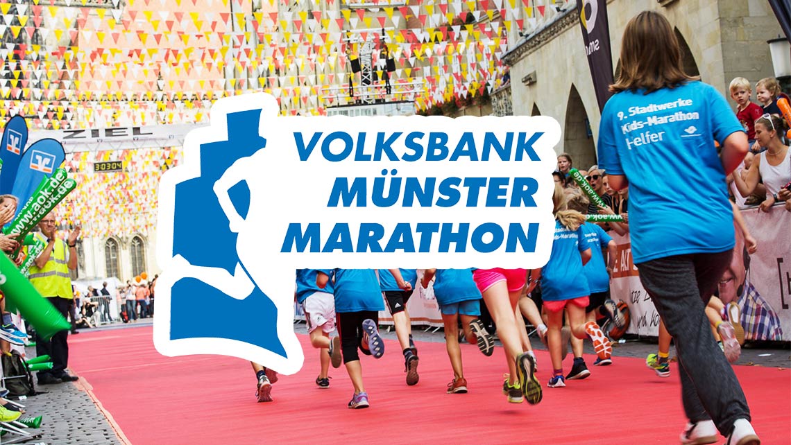 Boarder starten beim Münster-Marathon